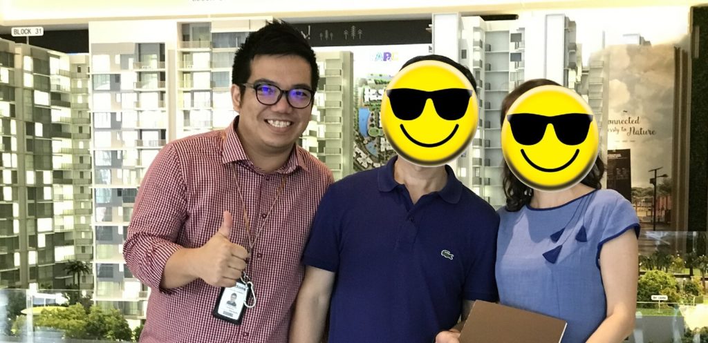 Terence with clients